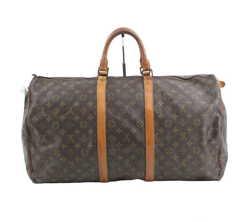 Authentic Louis Vuitton Keepall 55 Monogram Canvas Duffel Bag –Vintage - Picture 3 of 15